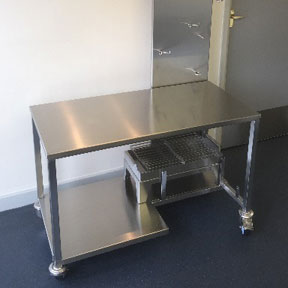 Image 77 Stainless Steel Trolley and Shadow Board
