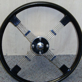 image 6 - Stainless Steel Steering Wheel