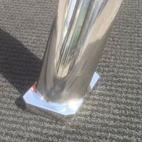 Image 39 - Stainless Steel Leg of Chromatography Stand