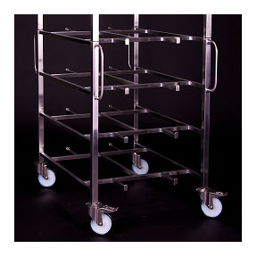 Image 47 - Stainless Steel Pharmaceutical Trolley and Extension