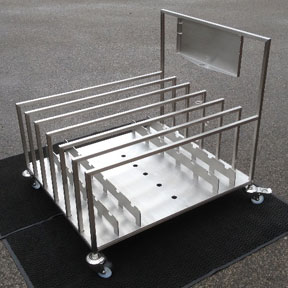 Image 72 Stainless Steel Clean Room Trolley